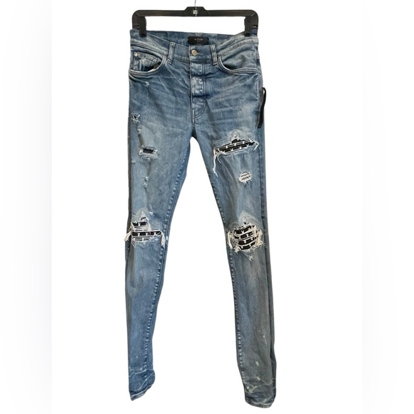 AMIRI Other - Amiri MX1 Leather Playboy Jeans Size:30